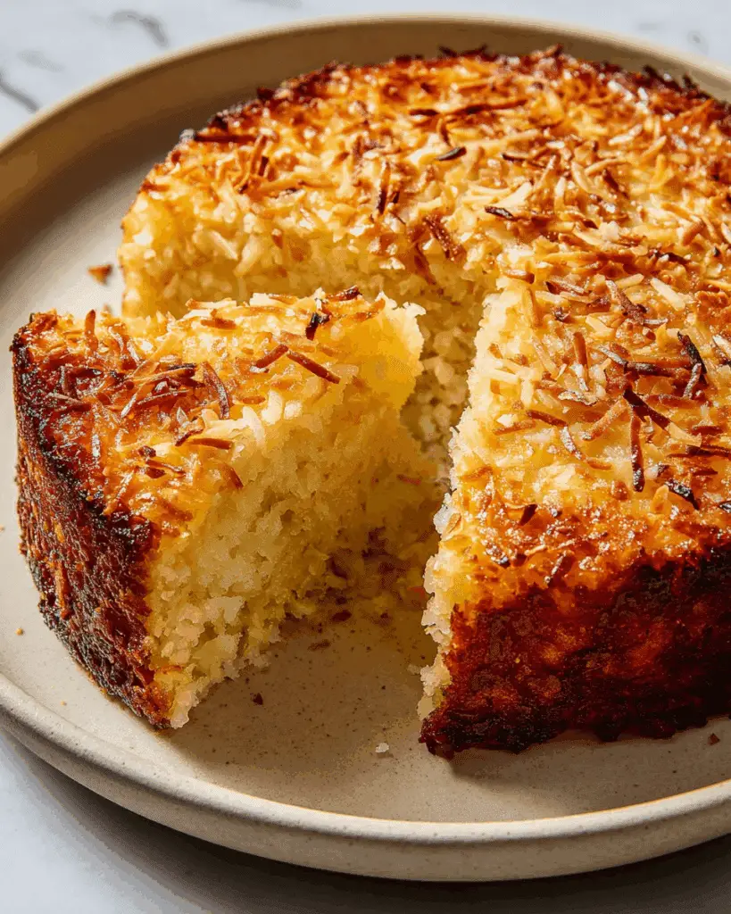Crustless Coconut Pie Recipe
