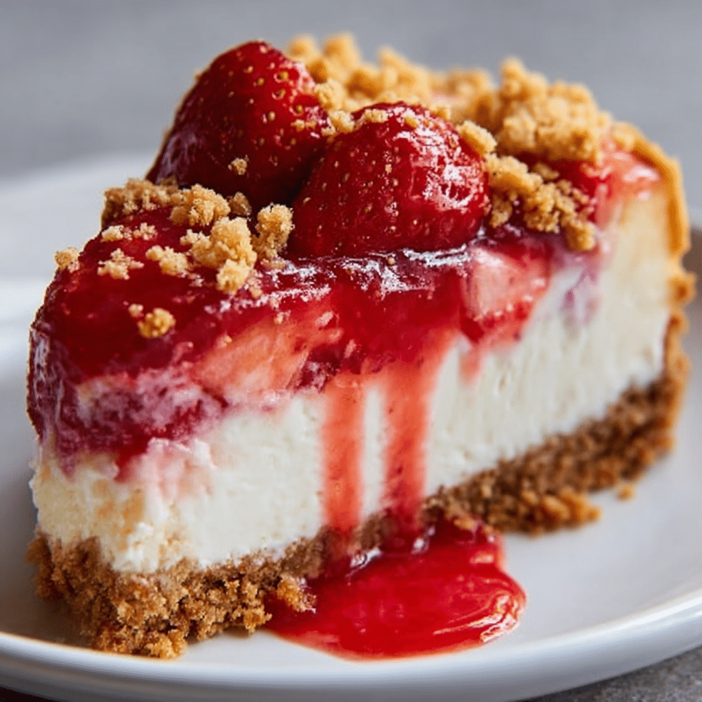 Strawberry Crunch Cheesecake and Banana Pudding Cheesecake Recipe - Recipe Image