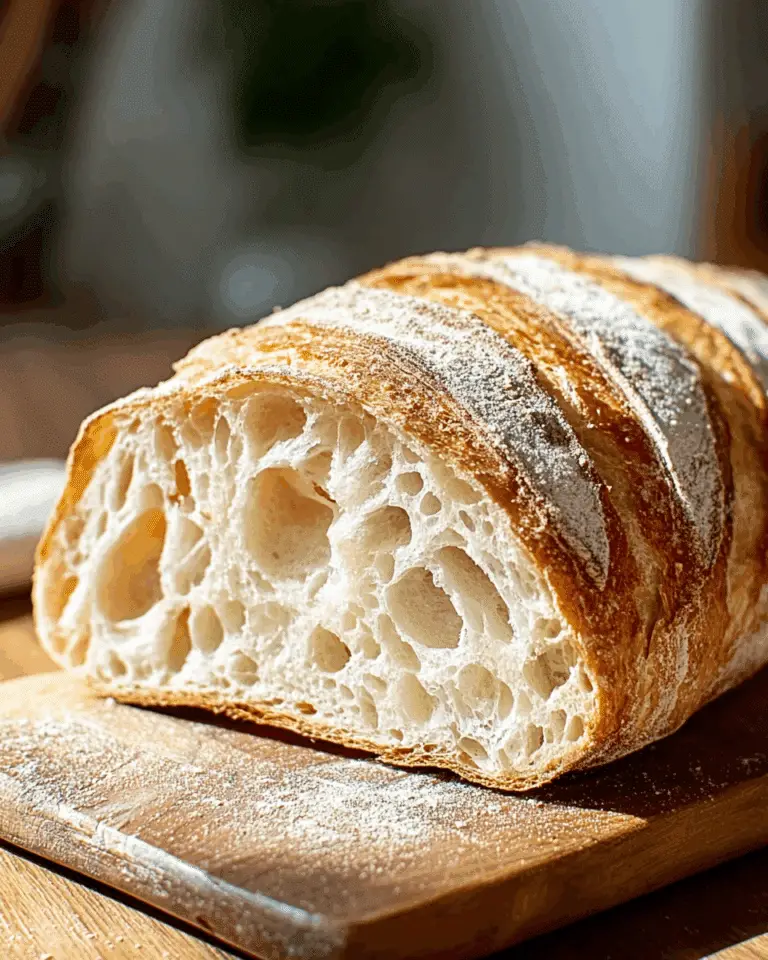 The Best Ciabatta Recipe