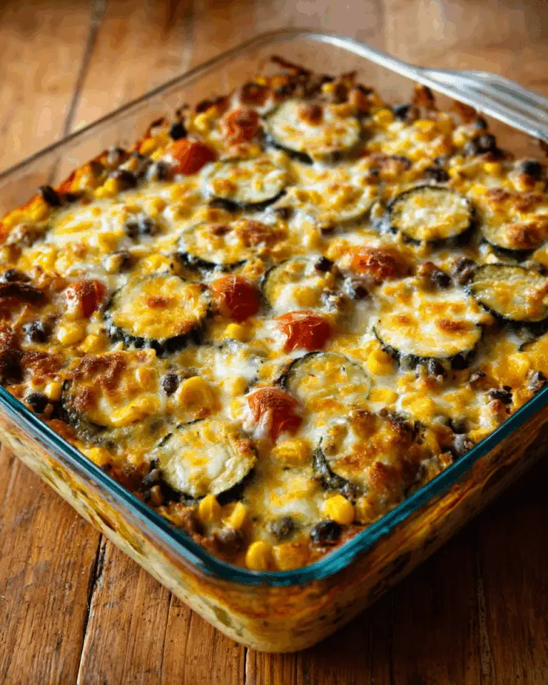 Place the baking dish in the preheated oven and bake for 25-30 minutes, or until the zucchini is tender and the cheese is bubbly and golden Recipe
