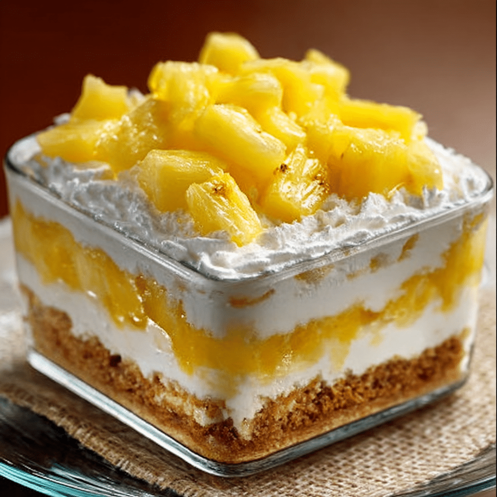 The Best Juicy Pineapple Heaven Cake Recipe - Recipe Image