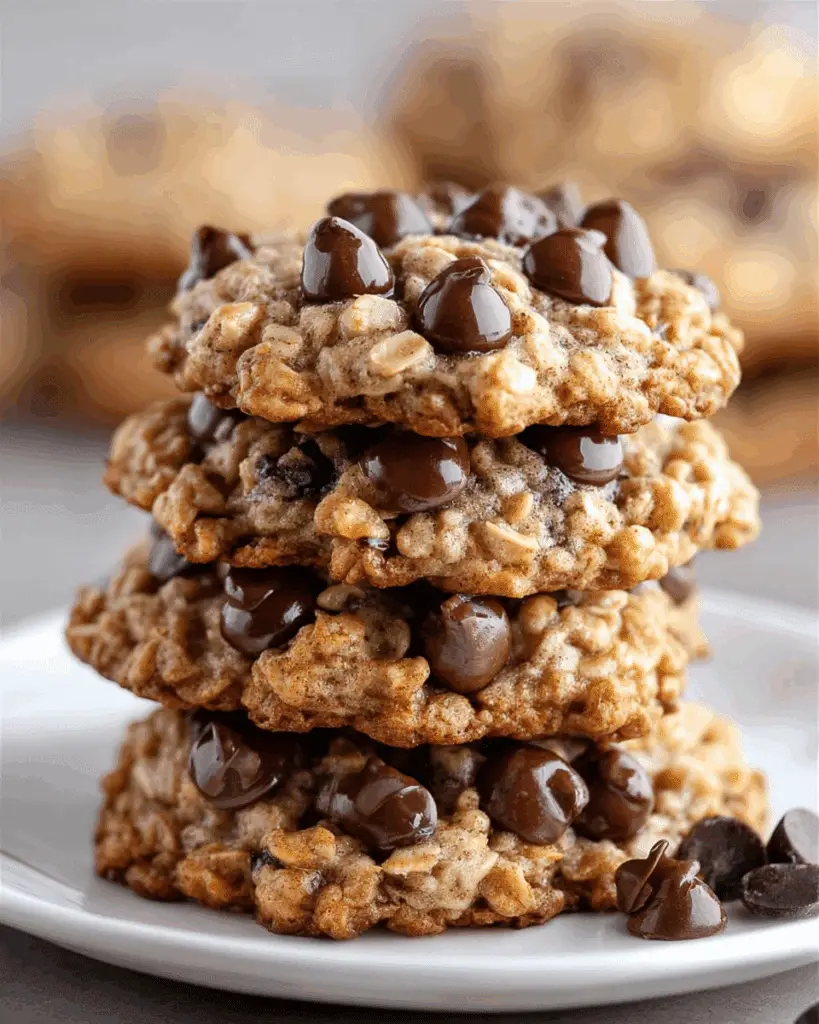 Crispy Chocolate Chip Rice Krispie Cookies