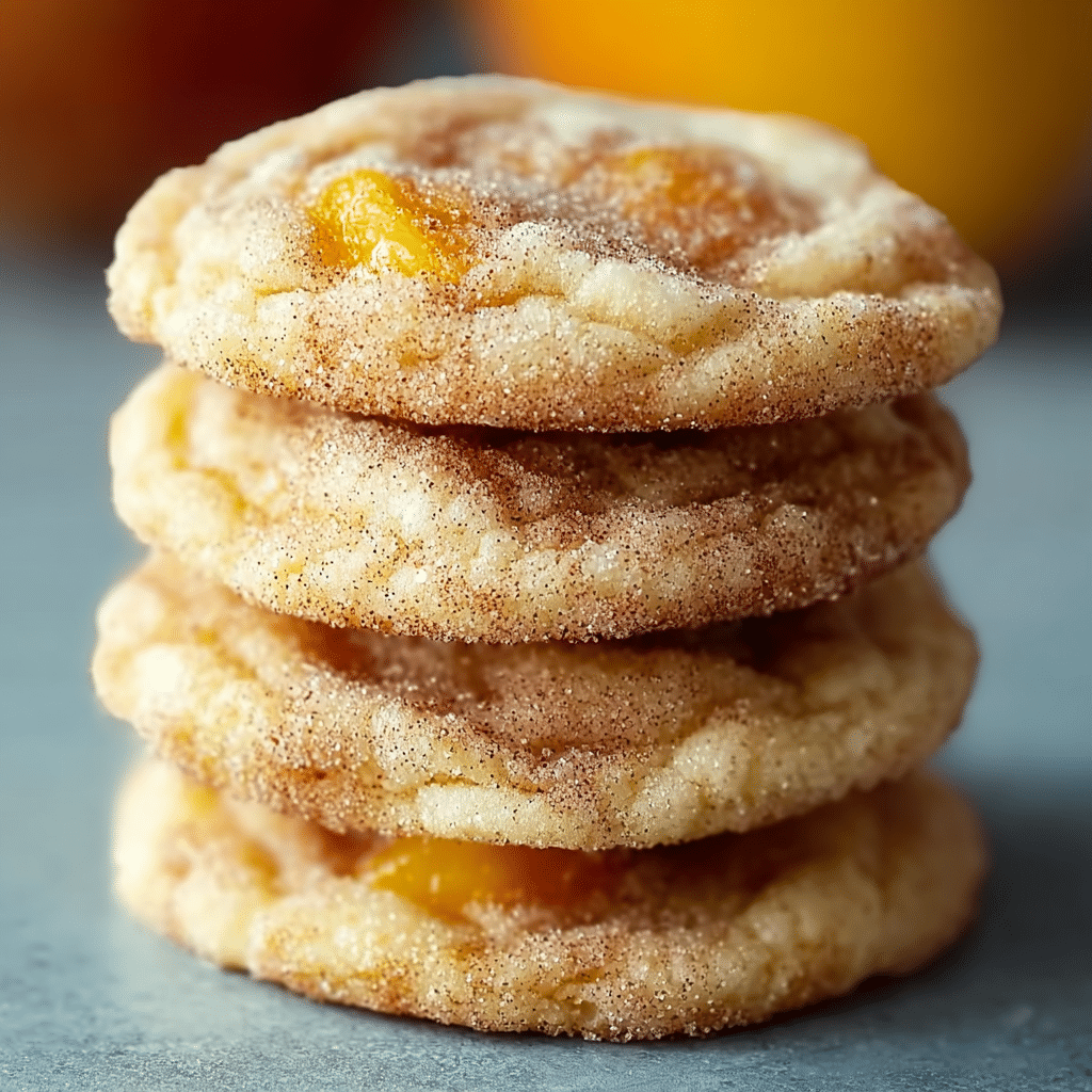 Peach Snickerdoodle Cookies that Will Wow Your Guests! Recipe - Recipe Image