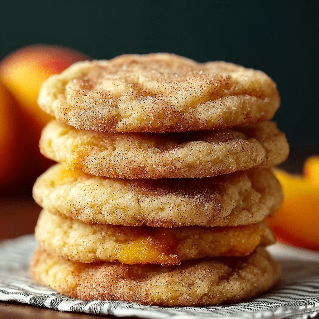 Peach Snickerdoodle Cookies that Will Wow Your Guests! Recipe - Recipe Image