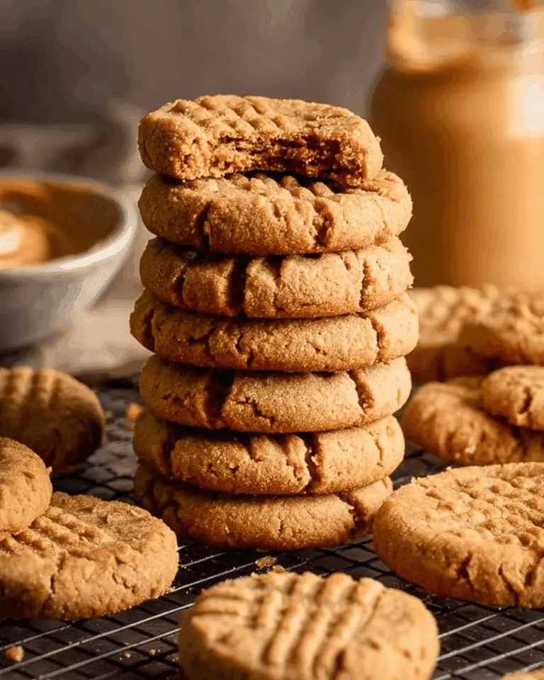 3 Ingredient Peanut Butter Cookies Recipe