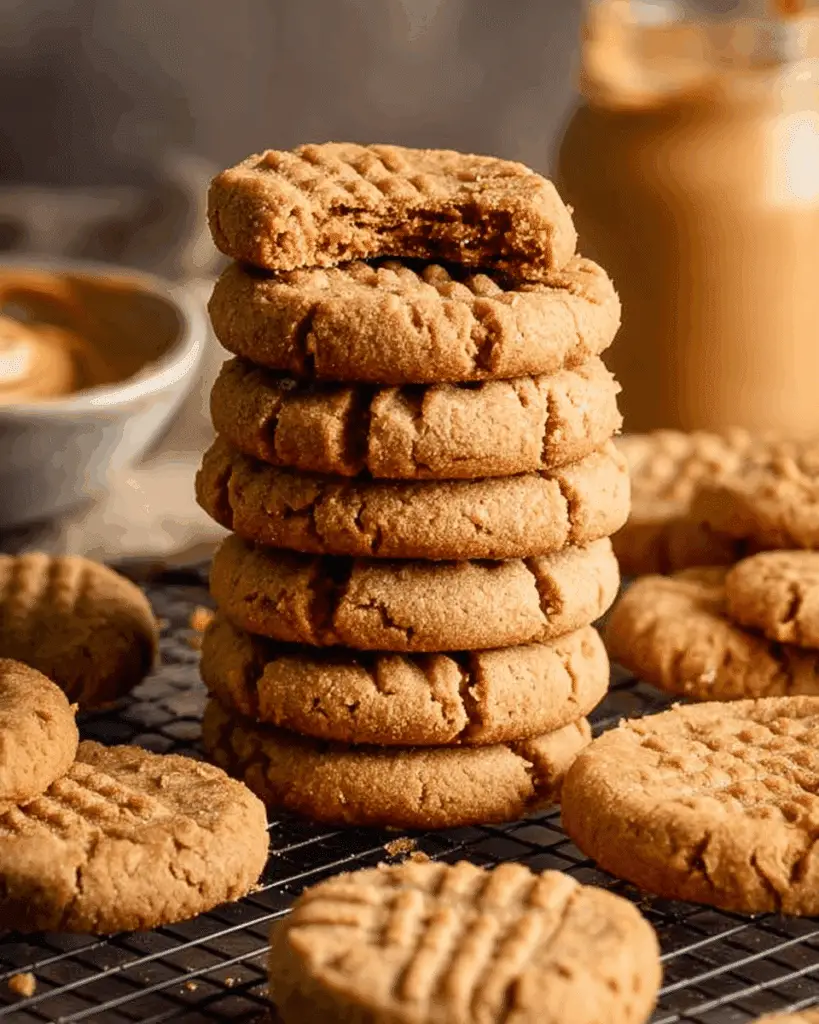 3 Ingredient Peanut Butter Cookies Recipe