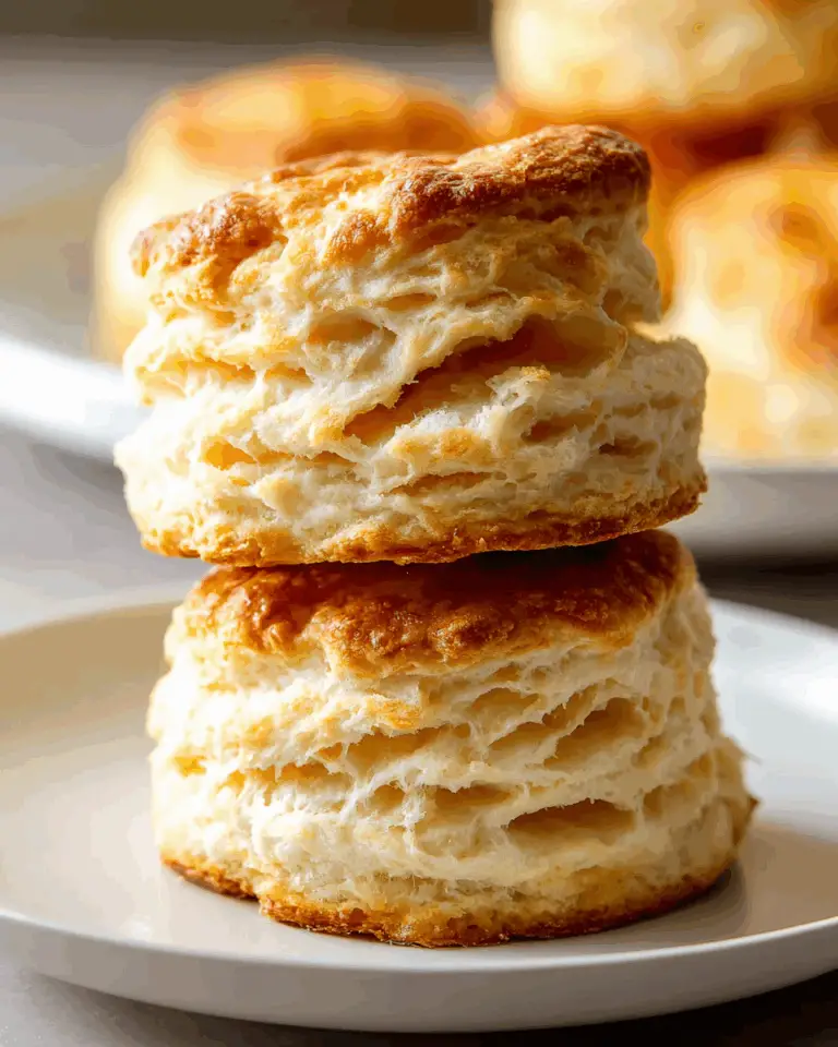fluffy and delicious homemade biscuits Recipe