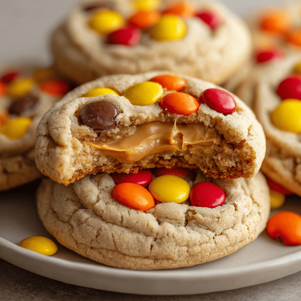triple reese’s peanut butter cookies Recipe - Recipe Image