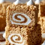 S’mores Rice Krispies Treats Pinwheels Recipe