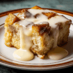 BREAD PUDDING WITH VANILLA SAUCE: A WARM, COZY TREAT Recipe