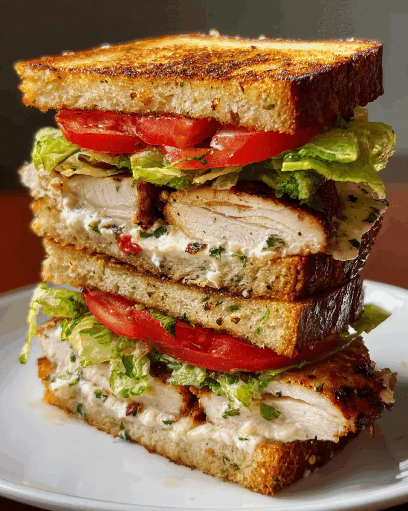 Grilled Chicken Caprese Sandwich Recipe
