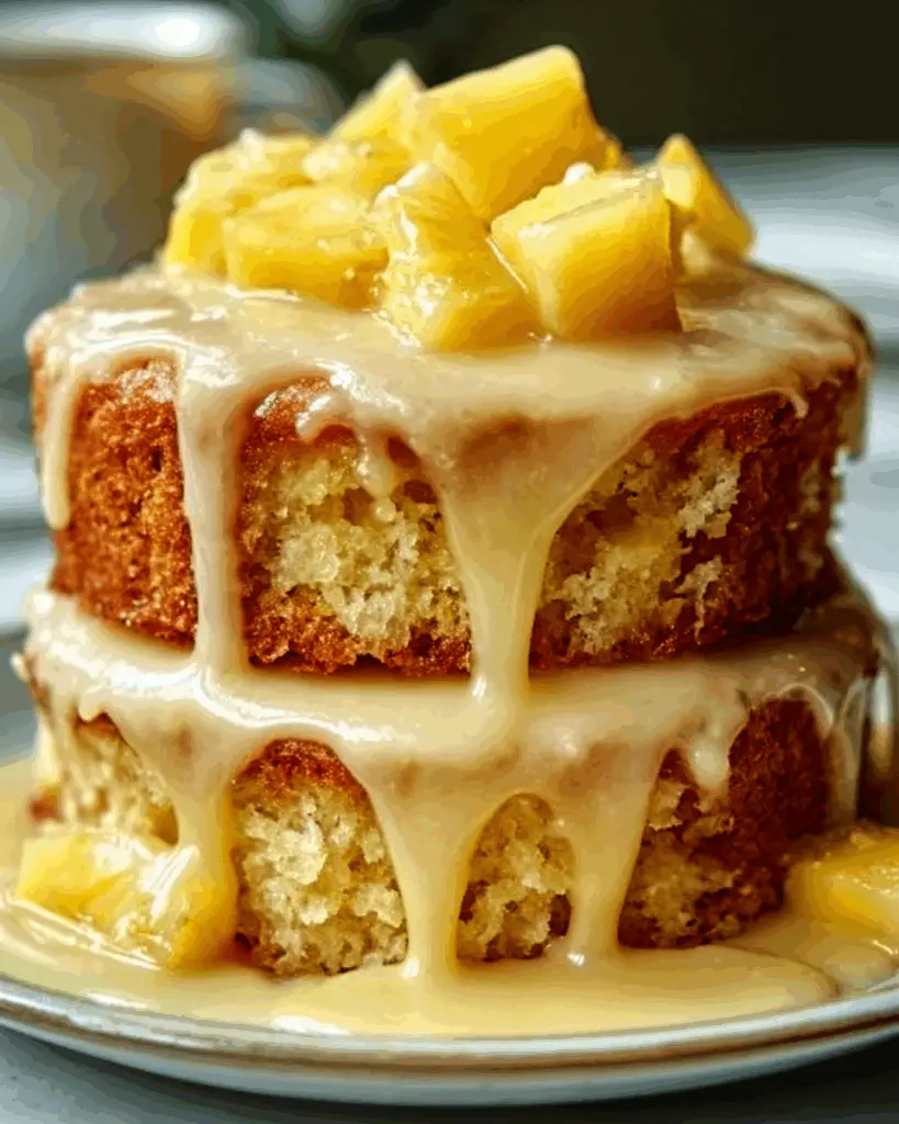 Juicy Pineapple Heaven Cake Recipe
