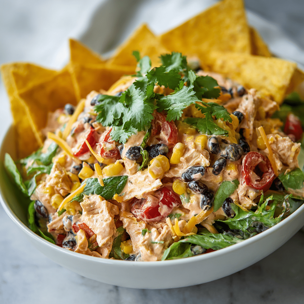 Zesty Southwest Chicken Salad Recipe - Recipe Image