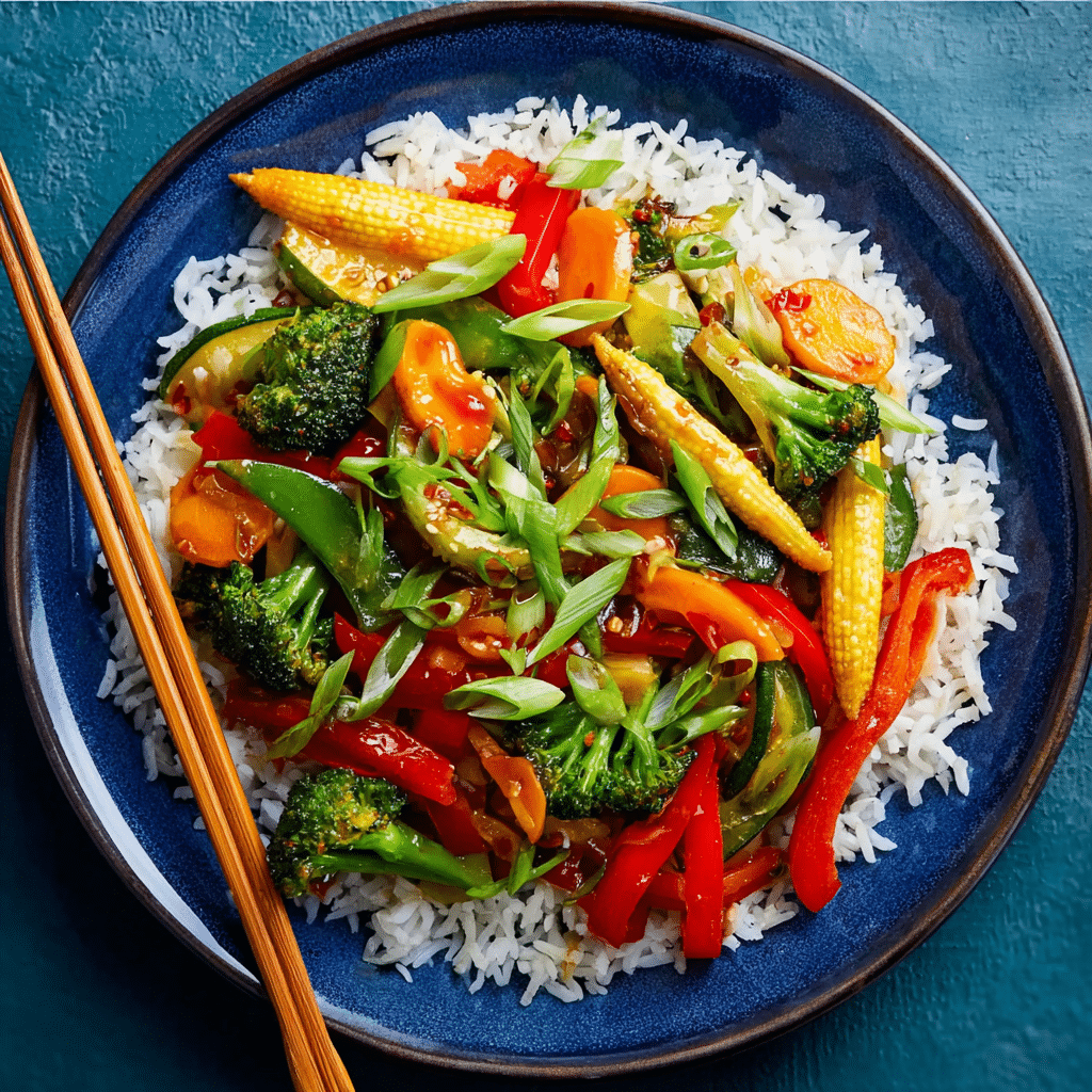 Vegetable Stir Fry Recipe - Recipe Image