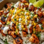 The Best Street Corn Chicken Rice Bowl Recipe