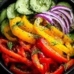 cucumber sweet pepper salad Recipe