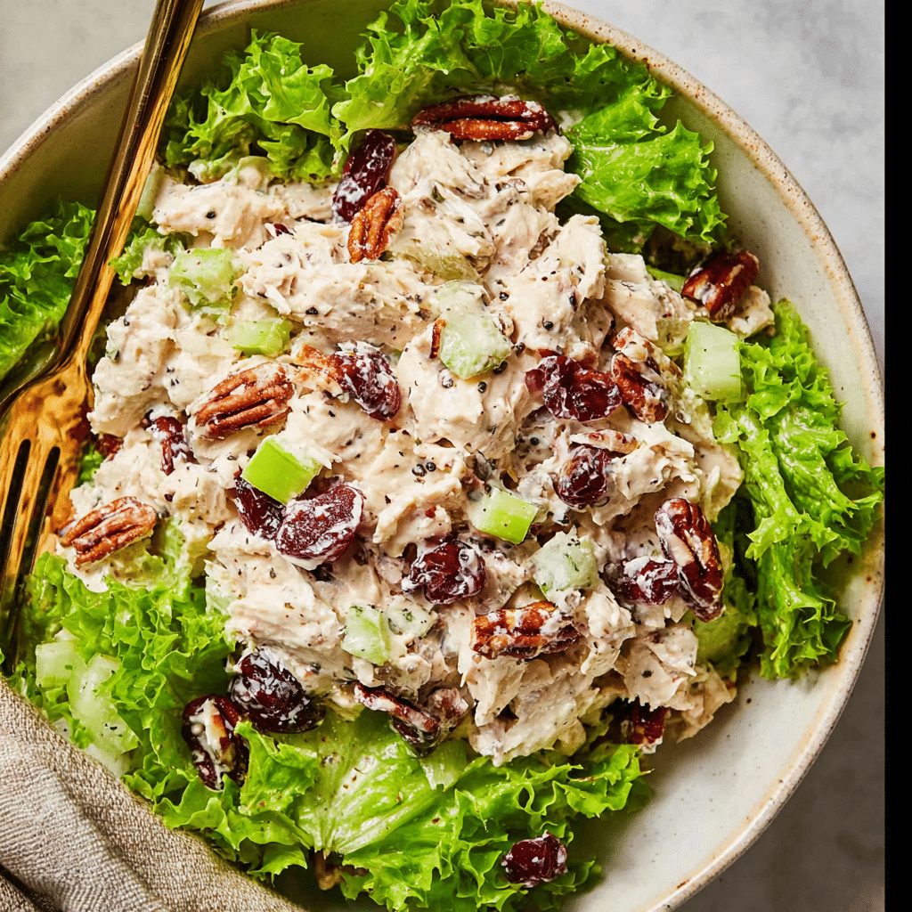 Cranberry Chicken Salad Recipe - Recipe Image