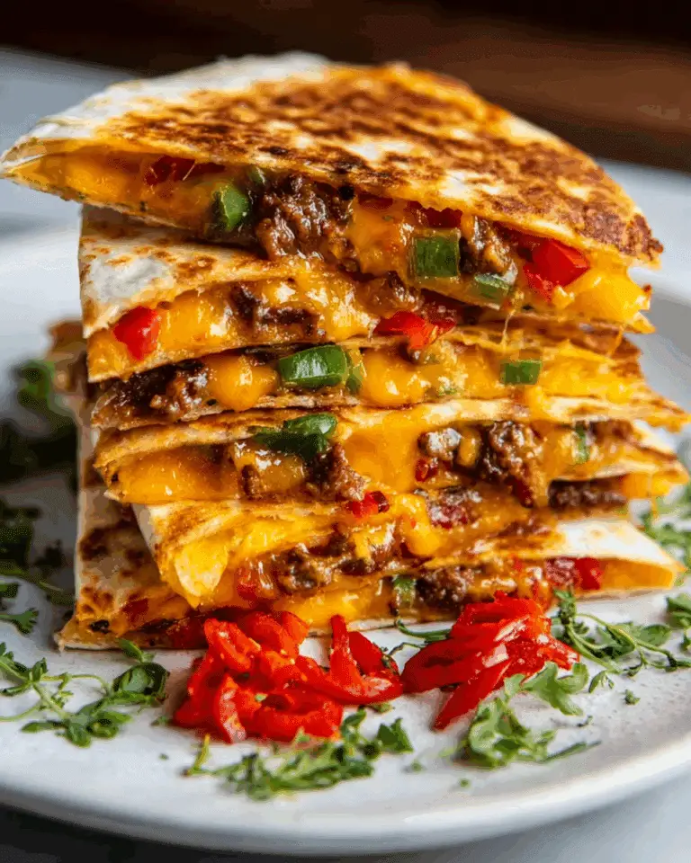 Steak & Cheese Quesadillas Recipe