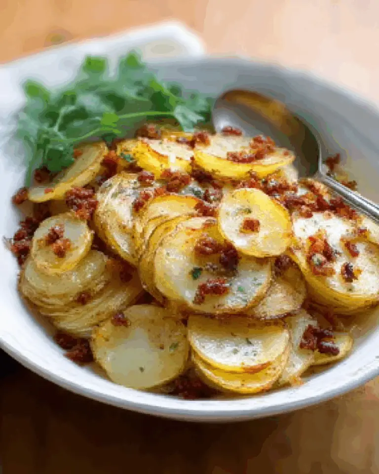 Oven Fried Potatoes & Onions Recipe