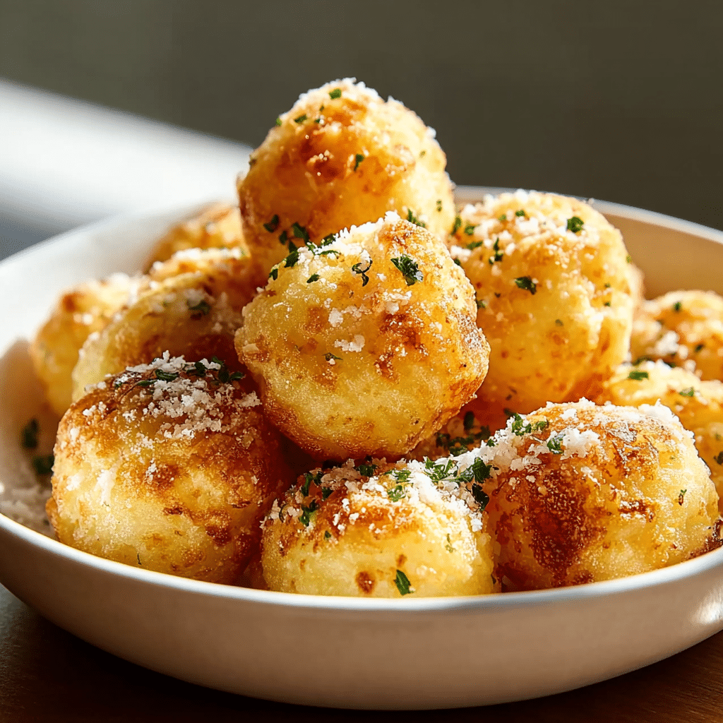 Crispy Parmesan Cauliflower Bites Recipe - Recipe Image