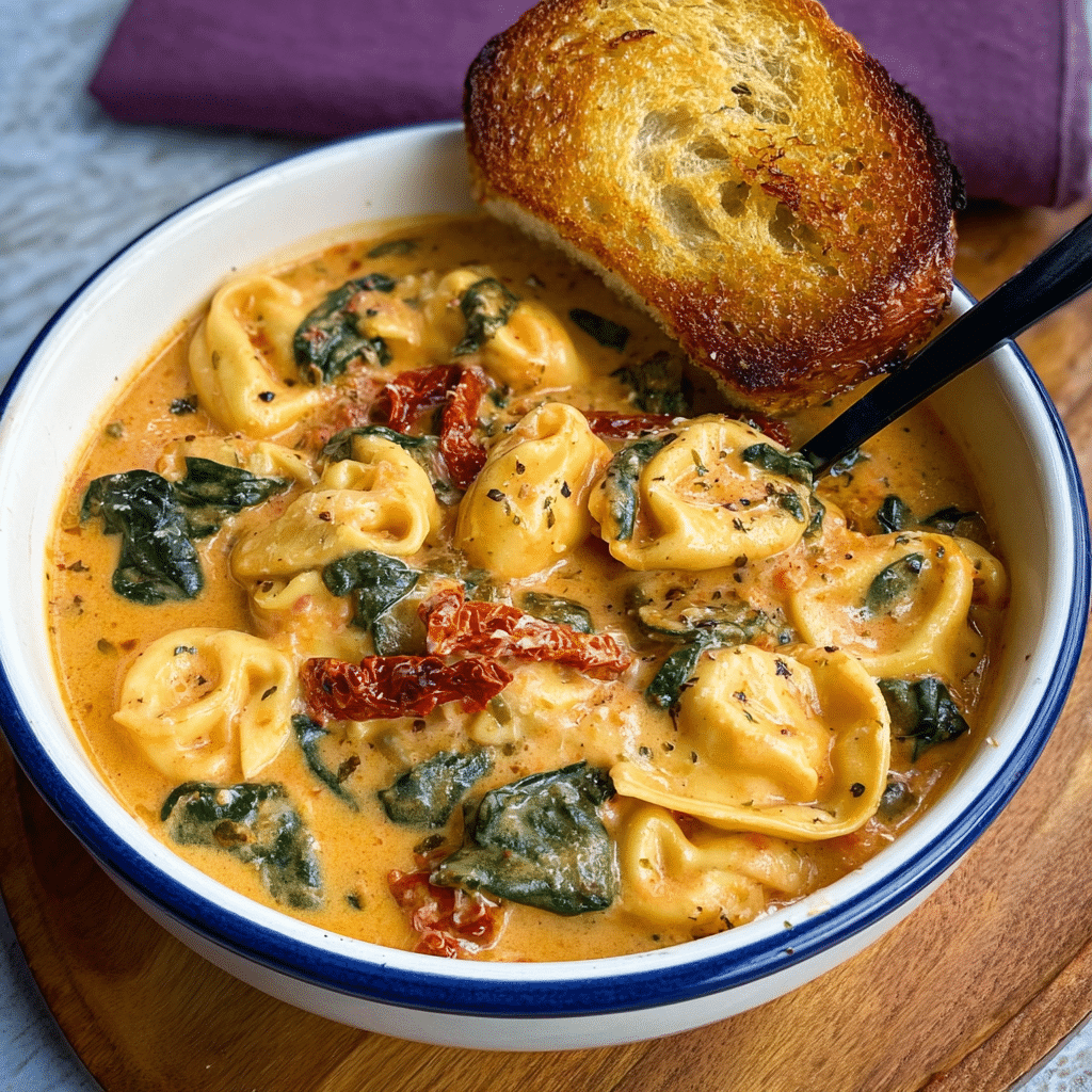 Creamy Tuscan Chicken Soup Recipe - Recipe Image