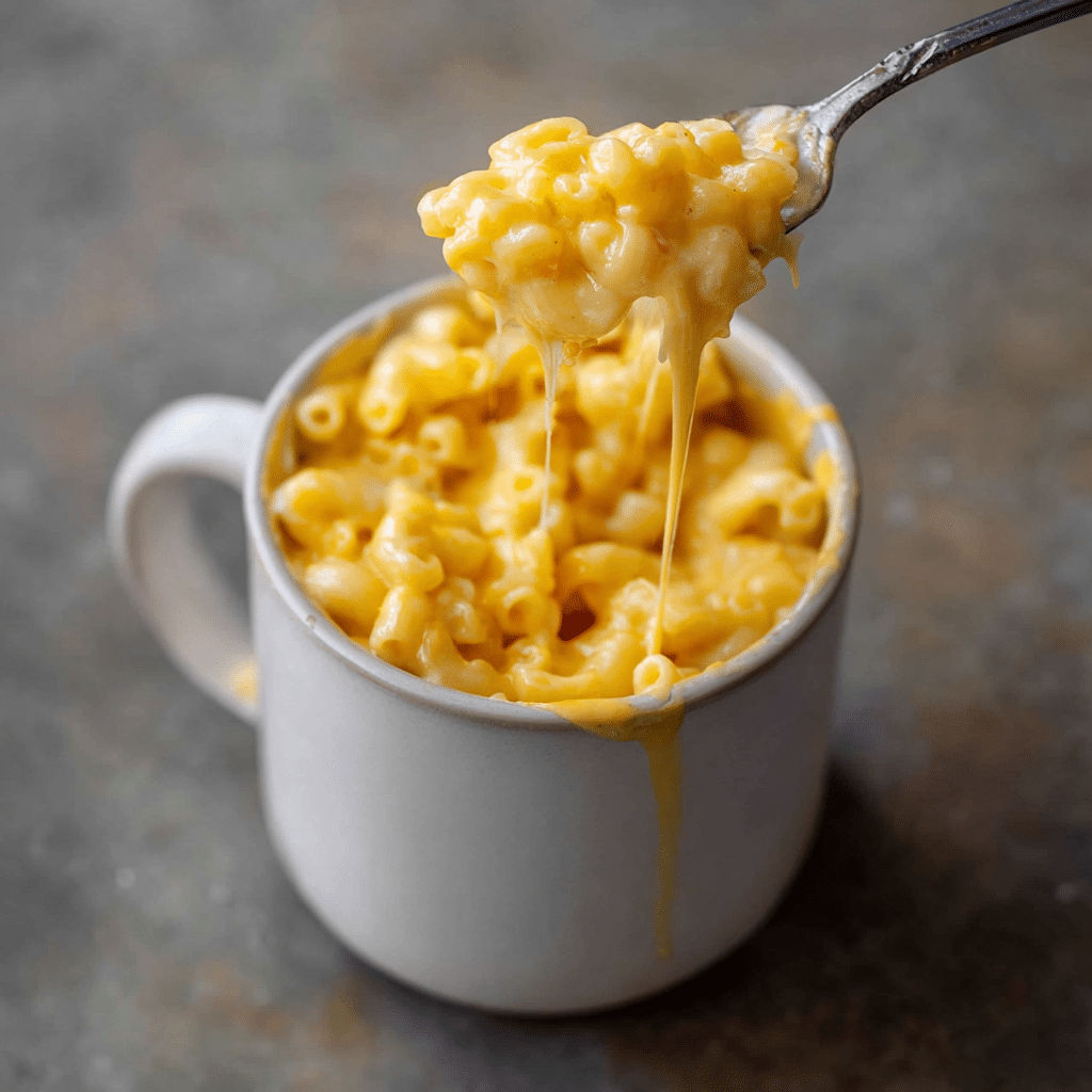 Microwave Mug Mac and Cheese Recipe - Recipe Image