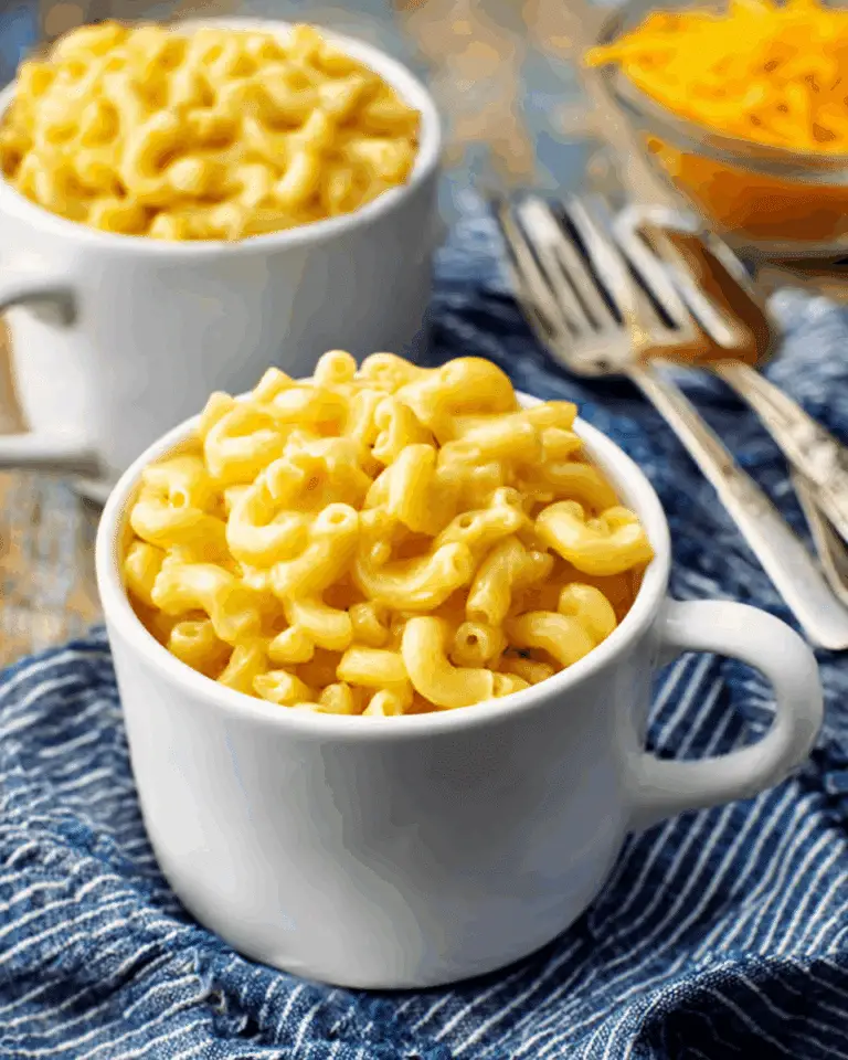 Microwave Mug Mac and Cheese Recipe