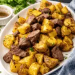 The Best Crockpot Loaded Steak and Potato Bake Recipe