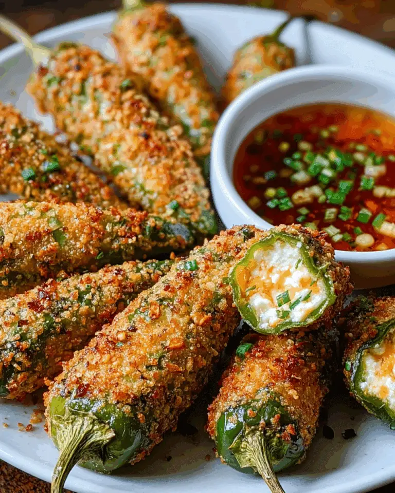 Easy Cheesy Stuffed Fried Okra Recipe