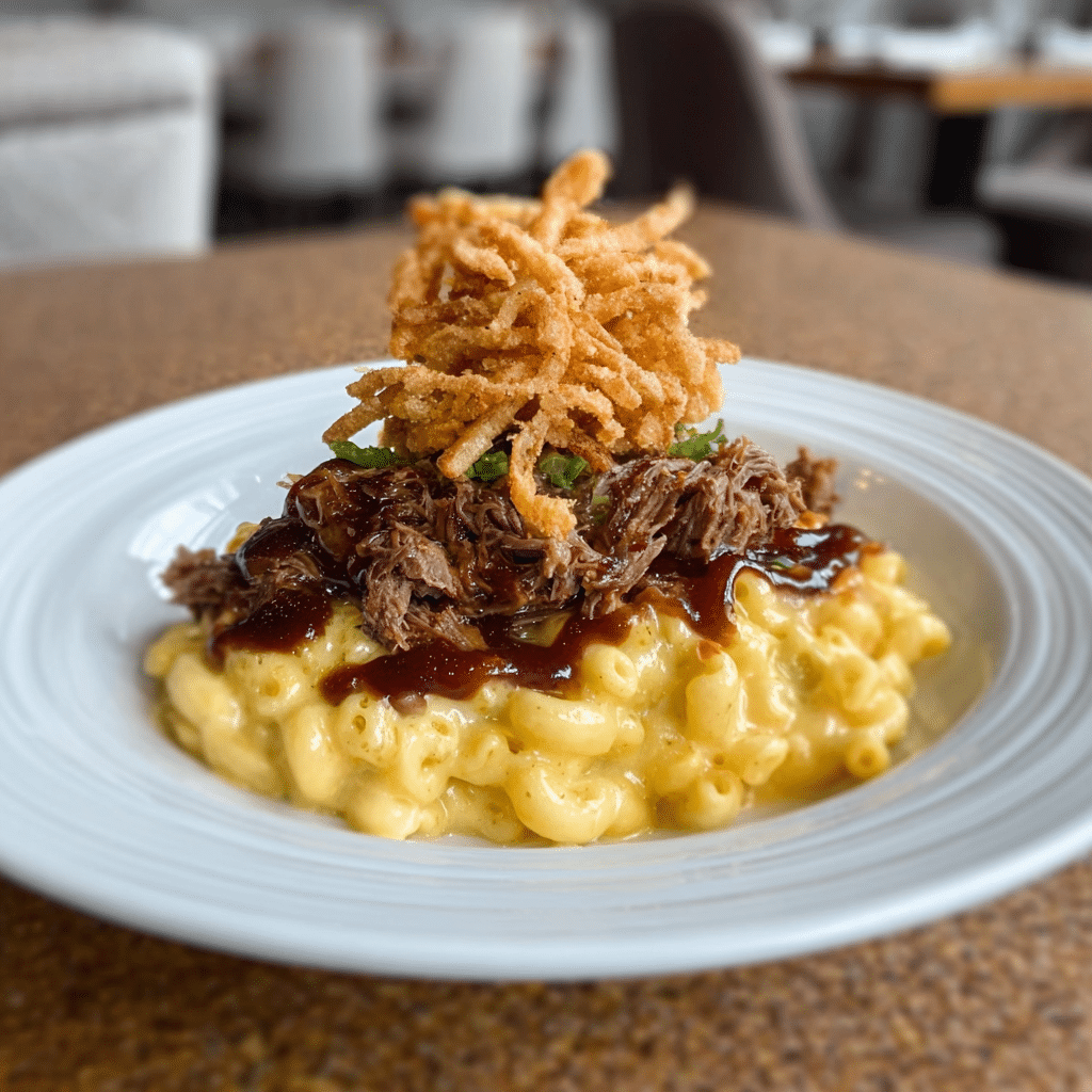 Brisket Mac and Cheese Recipe - Recipe Image