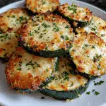 Cheesy Baked Zucchini Rounds Recipe