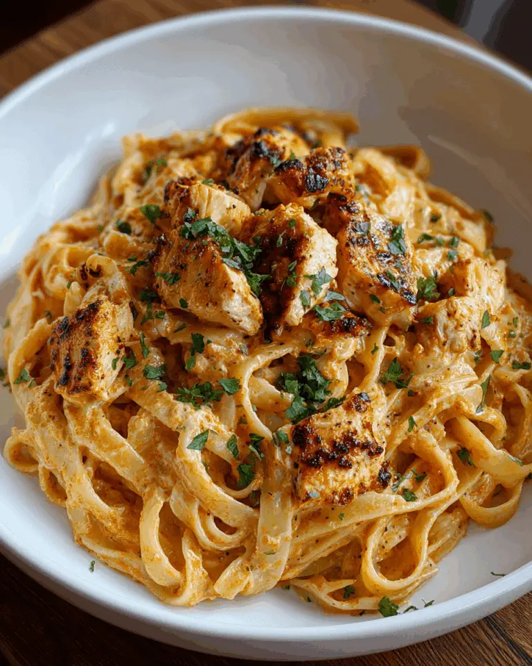Divide the cowboy butter chicken linguine among plates, and sprinkle with freshly grated Parmesan cheese Recipe