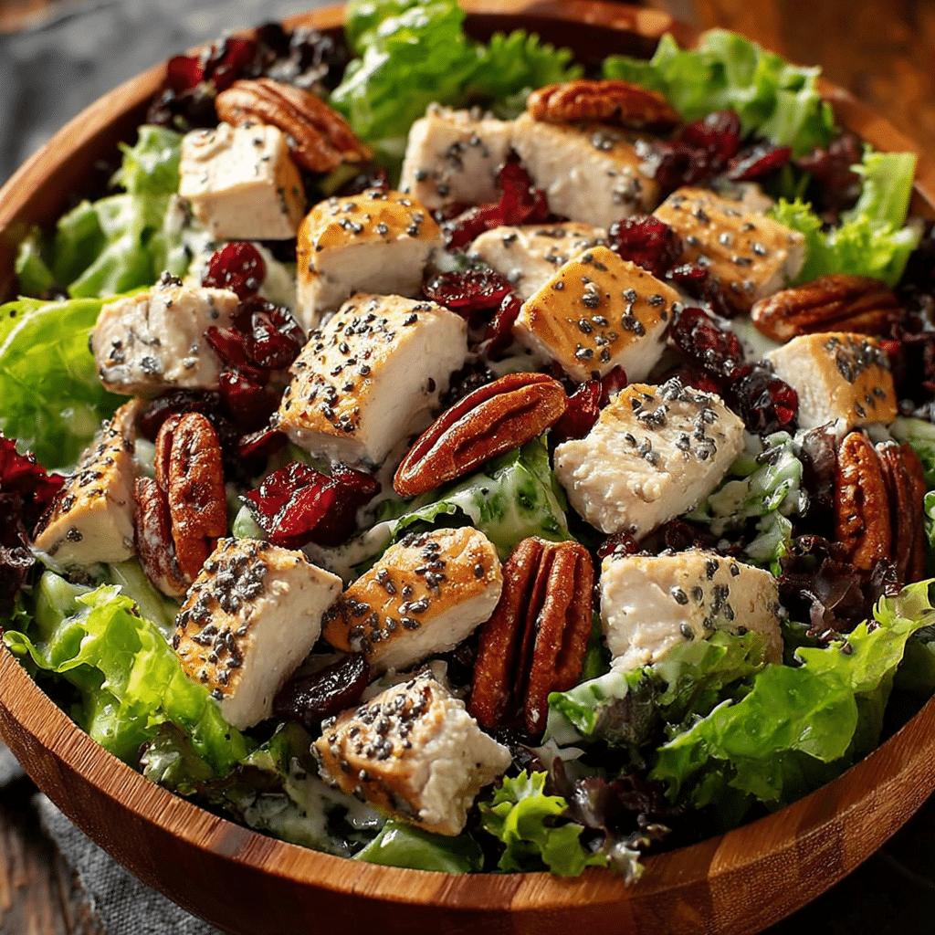 Cranberry Pecan Chicken Salad Recipe - Recipe Image