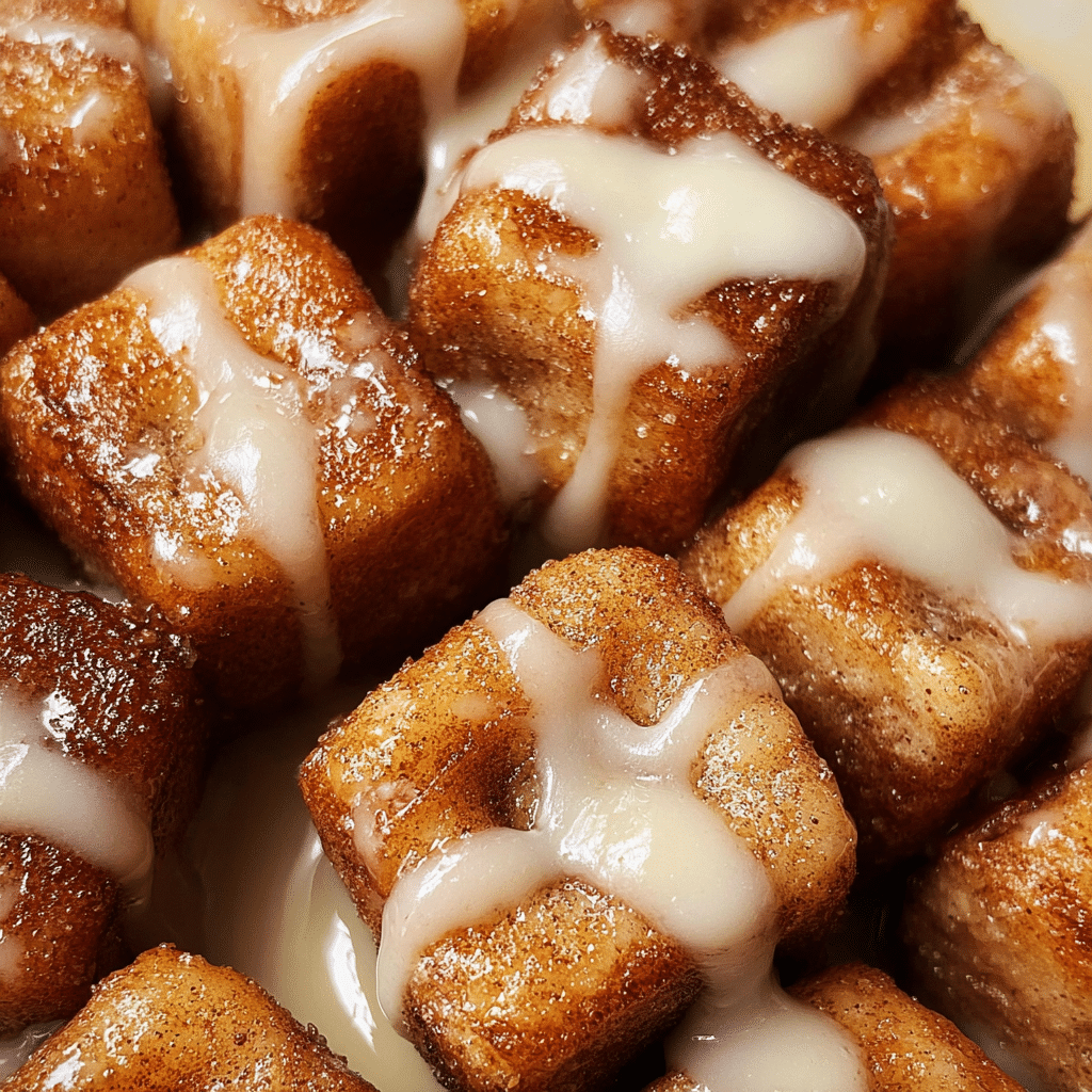CINNAMON ROLL FRENCH TOAST BITES Recipe - Recipe Image