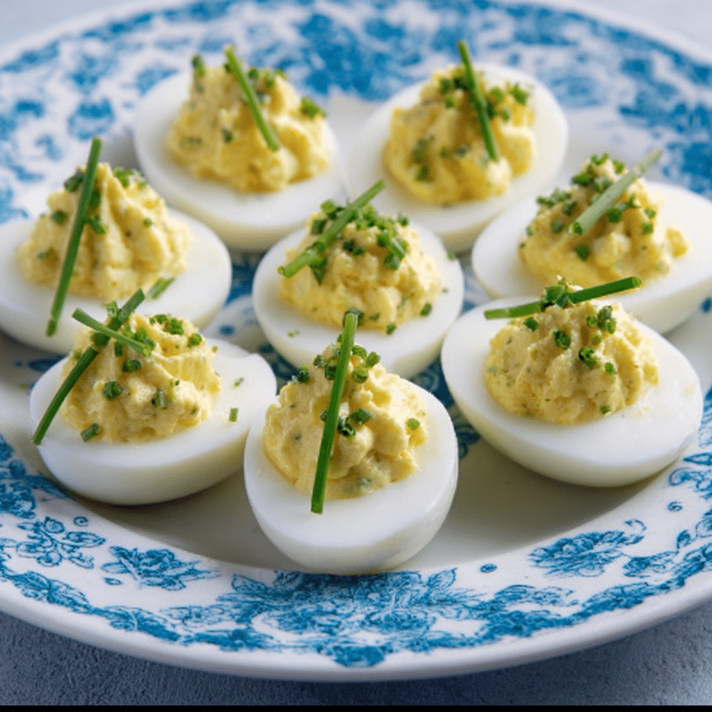 DILL PICKLE DEVILED EGGS Recipe - Recipe Image