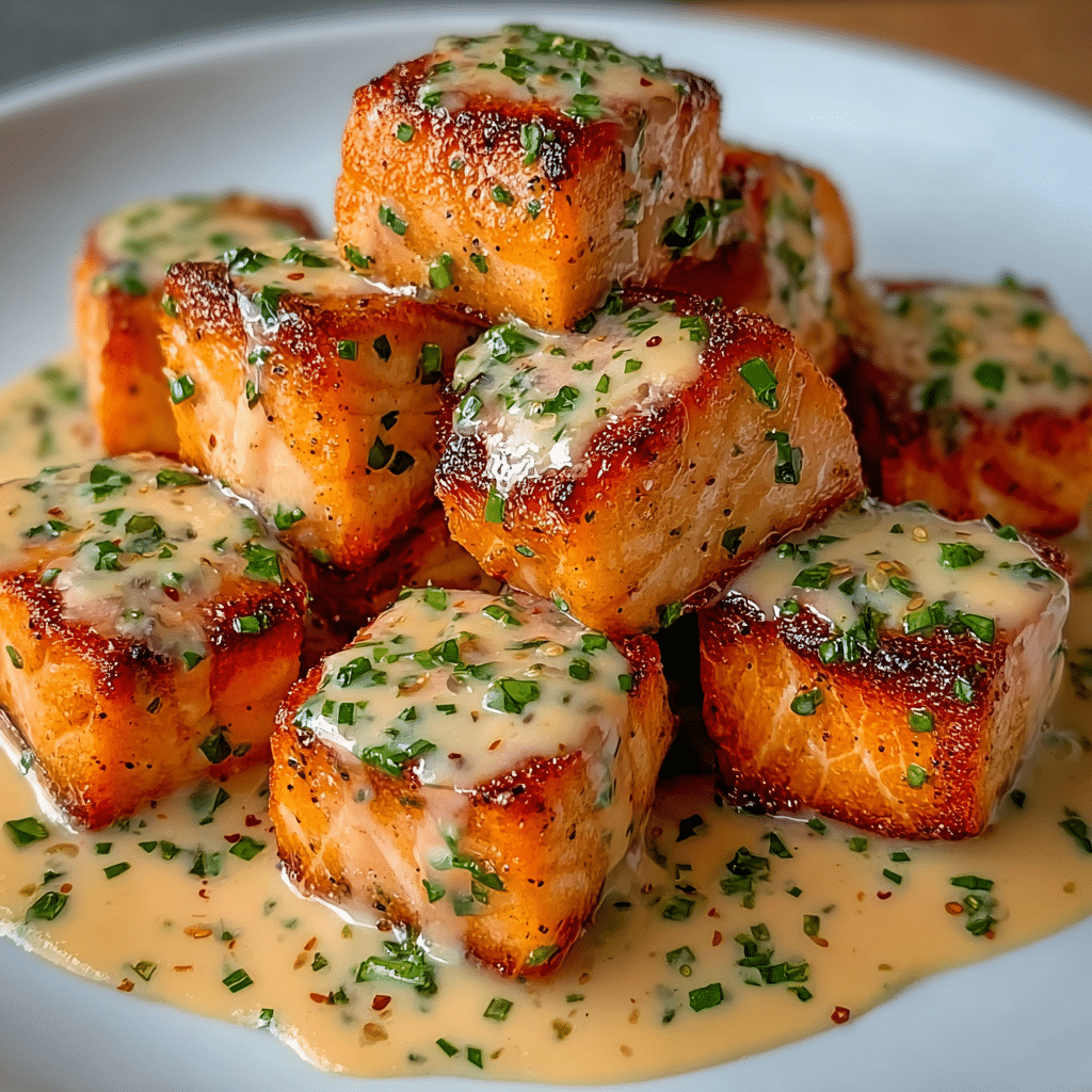 CRISPY BANG BANG SALMON BITES Recipe - Recipe Image
