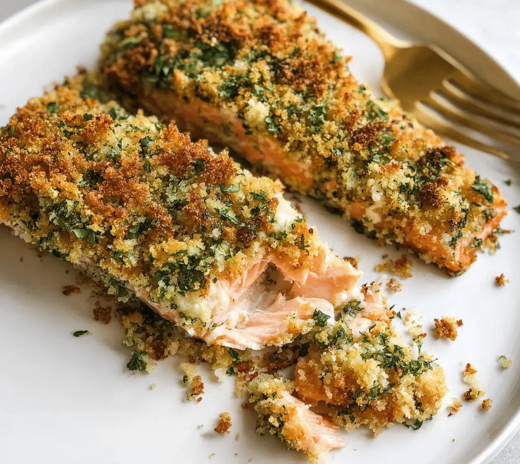 Panko Crusted Salmon Recipe