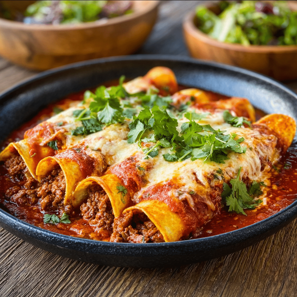 Pizza Enchiladas Recipe - Recipe Image