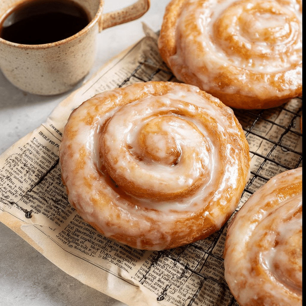 Homemade Honey Bun Recipe (Baked or Fried) Recipe - Recipe Image