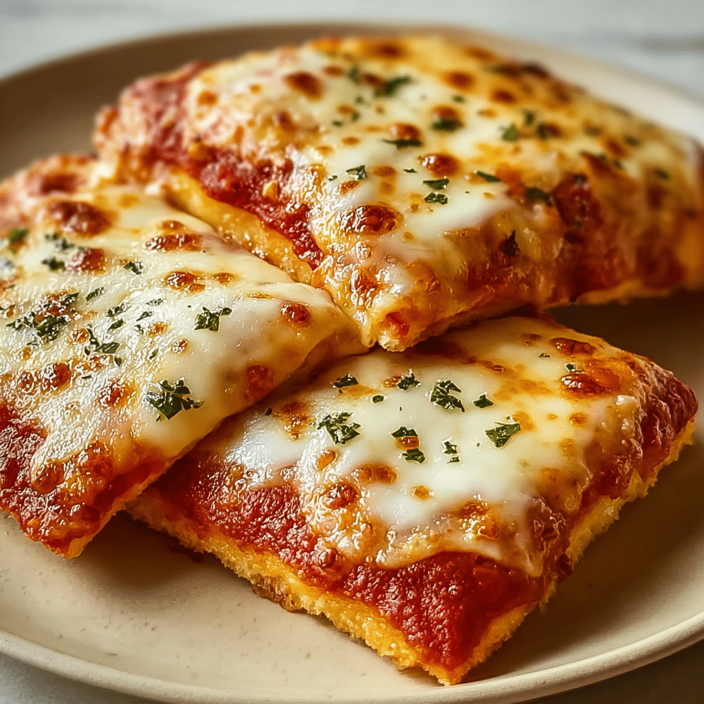Homemade Easy Cheesy Pizza Pockets Recipe - Recipe Image