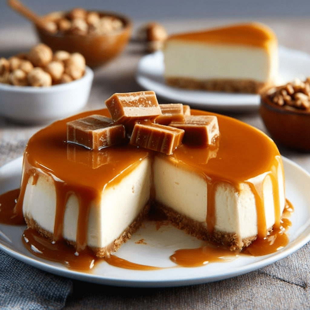Dulce de Leche Cheesecake Recipe - Recipe Image