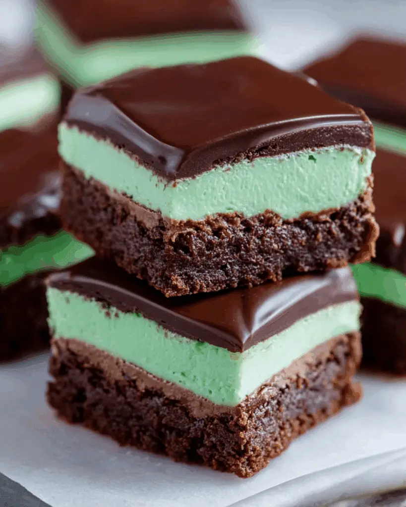 Mint Brownies Recipe