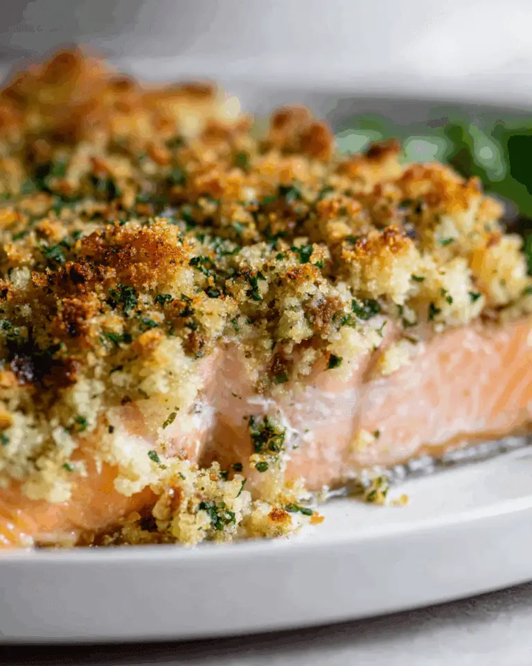 Panko Crusted Salmon Recipe