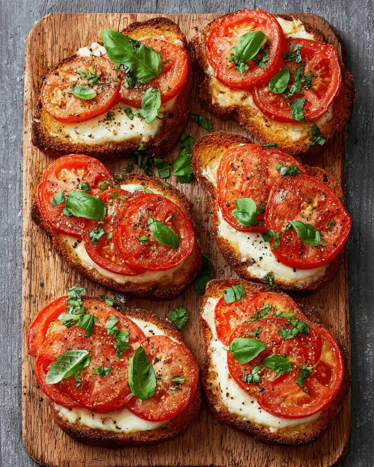 garlic cheese tomato toast: a quick tasty delight! Recipe