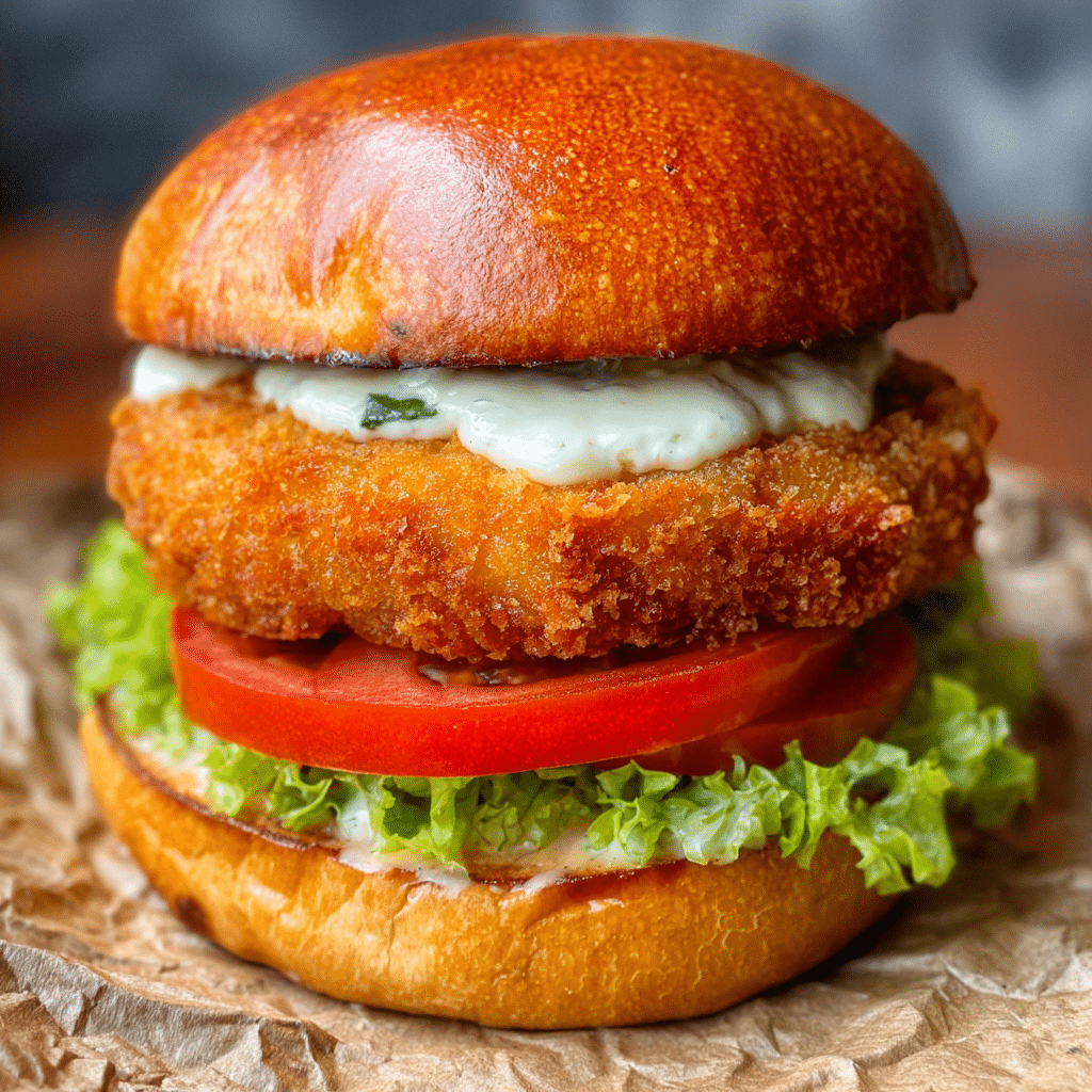 Crispy Fried Cod Sandwich Recipe - Recipe Image