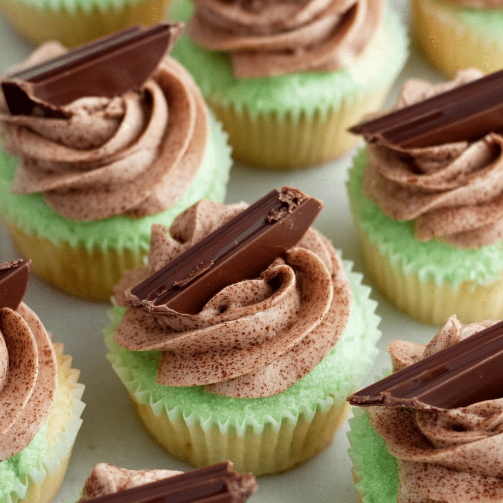Mini Mint Cheesecake Recipe - Recipe Image