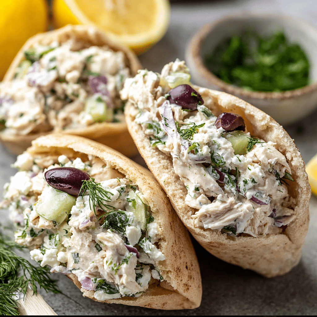 Tzatziki Chicken Salad Recipe - Recipe Image