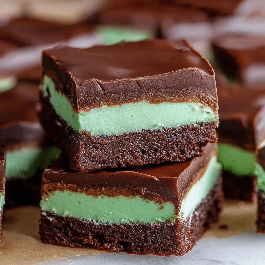 Mint Brownies Recipe - Recipe Image