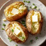 Perfect Air Fryer Baked Potatoes Recipe + Video Recipe