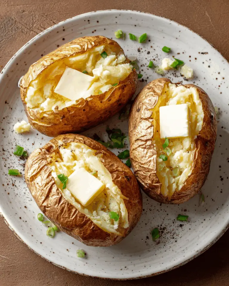 Perfect Air Fryer Baked Potatoes Recipe + Video Recipe